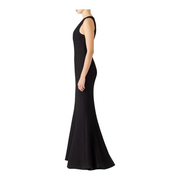 LIKELY x Revolve Albury Cutout Maxi Gown Black Size 6 - Picture 4 of 9